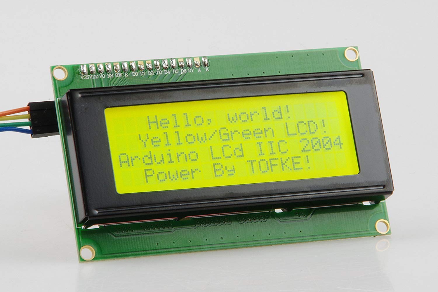 LCD 2004 Display Module 5V Yello Green Screen 20*4 LCD for Arduino