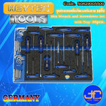 HEYTEC ชุดประแจหกเหลี่ยมไขควงพร้อมถาด 35ชิ้น - Hex Wrench and Screwdriver Set with Tray 35pcs.