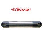 ดอกสว่านเคาน์เตอร์ซิ้งคาร์ไบด์3ฟันเคลือบ TiAlN - TiAlN Coated Solid Carbide Countersinks (3 Flutes) CCS3A Series [Brand: Okazaki]