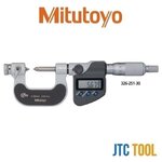 ดิจิตอลไมโครมิเตอร์เช็คเกลียวแบบเปลี่ยนหัววัด - Digital Screw Thread Micrometers Interchangeable Anvil [Series 326] [Brand: Mitutoyo]