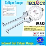 Teclock ไดอัลเกจวัดรูใน ขนาด 55-153มิล รุ่น IM-882 - Dial Depth Gauges Range 55-153mm. No.IM-882