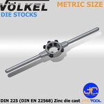 ด้ามดายต๊าปเกลียวหน่วยมิล - Die Stocks (Metric) Series 15000 [Brand: Volkel]