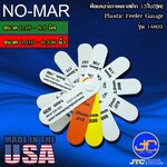 NO-MAR ฟิลเลอร์เกจพลาสติกแบบสั้น 13ใบชุด รุ่น 14802 - Short Plastic Feeler Gauge 13 Leaves No. 14802