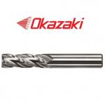 ดอกเอ็นมิลคาร์ไบด์4ฟันตัวยาวกลางไม่เคลือบ - Non Coat Solid Carbide Medium Long Square Endmills 4 Flutes SED4M Series [Brand: Okazaki]