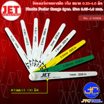 JET ฟิลเลอร์เกจพลาสติก 9ใบ ชุด ขนาด 0.25-4.0 มิล รุ่น J-10204 - Plastic Feeler Gauge 9pcs./set No. J-10204