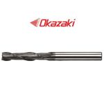ดอกเอ็นมิลคาร์ไบด์ตัวยาว2ฟันเคลือบTiAlN - TiAlN Coated Solid Carbide Long Square Endmills 2 Flutes SED2LA Series [Brand: Okazaki]