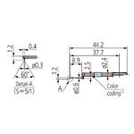 MITUTOYO สไตลัสสำหรับรูเล็กพิเศษ สำหรับเครื่องวัดความเรียบ SJ-410 - Stylus for extra-small hole for Surftest SJ-410 Series