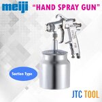 ปืนพ่นสีกาล่าง - Hand Spray Gun Sunction Type Series F110-S [Brand: Meiji]