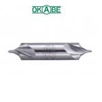OKABE ดอกเจาะนำศูนย์ 60°x120° มาตราฐาน JIS2 รุ่น J2CD - Center Drill 60°x120° Type JIS2 No.J2CD