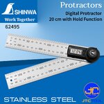 ฉากสแตนเลสวัดองศาดิจิตอล - Digital Protractors [Brand: Shinwa]