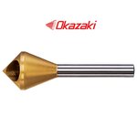 ดอกเคาเตอร์ซิงค์ด้านเดียว (รูเปิด) - Countersinks Type I with Straight Shank (Open hole type) CS1S Series [Brand: Okazaki]