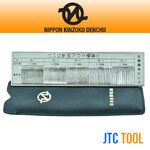 แผ่นเทียบผิวเรียบรอยตัดแก๊ส - For Gas Cutter Surface No.I-B [Brand: Nippon Kinzoku Denchu]