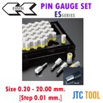 ชุดพินเกจพร้อมด้ามจับ - Pin Gauge Set with Handle ES Series [Brand: Eisen]