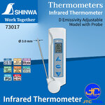 Shinwa เครื่องวัดอุณหภูมิด้วยแสงอินฟราเรด-33-220°C รุ่น 73017- Infrared Thermometer No.73017