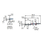 MITUTOYO สไตลัสสำหรับรูเล็ก สำหรับเครื่องวัดความเรียบ SJ-410 - Stylus for small hole for Surftest SJ-410 Series