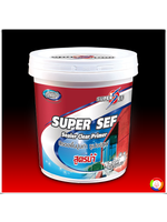 SUPER SEF Sealer Clear Primer สีรองพื้นปูนเก่า ซูเปอร์เซฟ - สูตรน้ำ สำหรับทาภายนอกและภายใน