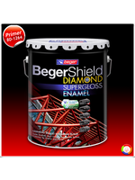 BegerShield Diamond Supergloss Enamel Primer #BD-1264 เบเยอร์ชิลด์ ไดมอนด์ บีดี-1264 (ฟิล์มสีส้ม)