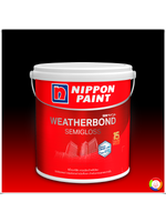 Nippon Paint Weatherbond Semi-Gloss นิปปอนเพนต์ เวเธอร์บอนด์ (กึ่งเงา)