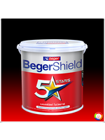 BegerShield 5 Stars for Exterior & Interior เบเยอร์ชิลด์ ไฟว์สตาร์ สำหรับทาภายนอกและภายใน ชนิดด้าน