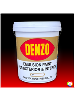 สีน้ำภายนอก เดนโซ่ Denzo Exterior Emulsion Paint (เฉดธรรมดา)