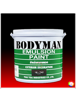 สีน้ำอะครีลิค บอดี้แมน สำหรับภายนอก Bodyman Emulsion Paint For Exterior (เฉดธรรมดา 3.785 ลิตร)
