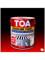 TOA Roadline Paint (Reflective) ทีโอเอ สีทาถนน ชนิดสะท้อนแสง สีตีเส้น สัญลักษณ์ ขอบฟุตบาท