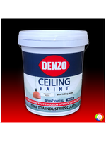 สีน้ำอะครีลิค อิมัลชั่น เดนโซ่ สำหรับทาฝ้าเพดาน Denzo Ceiling Paint Ultra Hiding Power Smooth Finish