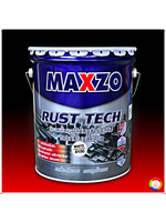 สีทาเหล็กกัลวาไนซ์ , เหล็กชุบซิงค์ สีขาวด้าน MAXZO RUST TECH MATT # WHITE (8100) (18.925 L.)