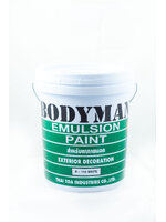 สีน้ำอะครีลิค บอดี้แมน สำหรับภายนอก Bodyman Emulsion Paint For Exterior (เฉดธรรมดา 18 ลิตร)