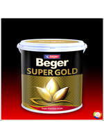 Beger SUPER GOLD A/C 707 สีทองคำ เบเยอร์ ซุปเปอร์โกลด์ สีน้ำอะคริลิค (สีทองยุโรป)