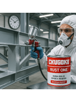 Chugoku Rust One สีรองพื้นอีพ็อกซี่หยุดสนิม ทาทับหน้าได้ในวันเดียว
