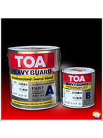 TOA Coaltar Epoxy ทีโอเอ โคลทาร์ อีพ็อกซี่ สีอีพ็อกซี่ฟิล์มหนา สำหรับงานแช่น้ำ ฝังดิน