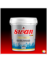 เทอร์โบ สีน้ำอะครีลิค สวอน พรีเมี่ยม สำหรับภายใน Turbo Swan Premium Acrylic Emulsion Paint for Interior (16 L.)