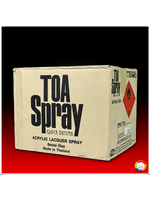 TOA Acrylic Lacquer Spray: For All Purposes ทีโอเอ สีสเปรย์อเนกประสงค์ (ยกลัง)