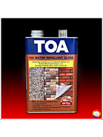 TOA 100 Water Repellent Gloss ทีโอเอ 100 น้ำยาเคลือบเงาใสกันซึม