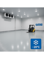 สีทนความเย็นสำหรับโรงงานแช่แข็ง เลือกยังไงให้พื้นไม่ล่อน ทน -20°C