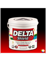DELTA SHIELD สีน้ำอะครีลิค กึ่งเงา เดลต้า ชิลด์