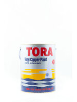 สีกันเพรียงพลาสติกโตร่า Tora Vinyl Copper Paint
