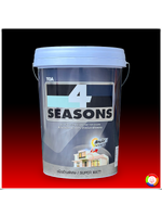 4 SEASONS Acrylic Emulsion for Ceiling A8000 โฟร์ซีซั่นส์ สีน้ำอะคริลิก สําหรับทาฝ้าเพดาน18 L.