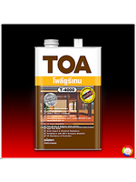 TOA Polyurethane T-4000 ทีโอเอ โพลียูรีเทน ชนิดเงา สำหรับภายนอก