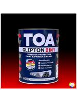 Toa Glipton 2IN1 ทีโอเอ กลิปตั้น 2IN1 สีเคลือบทับหน้าพร้อมรองพื้นกันสนิม (เงา)