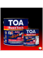 TOA Rust Tech ทีโอเอ รัสท์เทค สีรองพื้นหยุดสนิมทันที ระบบอีพ็อกซี่ 2 ส่วน