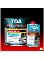 TOA Floorguard PU 100 ทีโอเอ ฟลอร์การ์ด พียู 100 สีทับหน้าโพลียูรีเทนฟิล์มบาง 2 ส่วน สำหรับงานพื้นภายนอก
