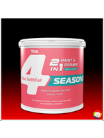 4 SEASONS 2IN1 Paint&Primer (Matt) โฟร์ซีซั่นส์ ทูอินวัน สําหรับภายนอก ชนิดด้าน
