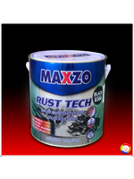 สีทาเหล็กกัลวาไนซ์ , เหล็กชุบซิงค์ สีดำด้าน MAXZO RUST TECH MATT # BLACK (8300)