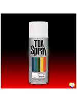 TOA Acrylic Lacquer Spray: For All Purposes No.001 White ทีโอเอ สีสเปรย์อเนกประสงค์ เบอร์ 001 สีขาว