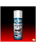 KOBE Spray Galvanized 2IN1 (Flat Black) โกเบ สีสเปรย์ กัลวาไนซ์ (ดำด้าน)