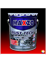 สีทาเหล็กกัลวาไนซ์ , เหล็กชุบซิงค์ สีเทาด้าน MAXZO RUST TECH MATT # GREY (8400) (18.925 L.)