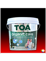 TOA Organic Care ทีโอเอ ออร์แกนิค แคร์ สีน้ำอะคริลิกมีส่วนผสมจากพืช ชนิดเนียน