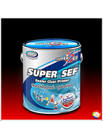 SUPER SEF SEALER CLEAR น้ำยารองพื้นปูนเก่า ซูเปอร์เซฟ